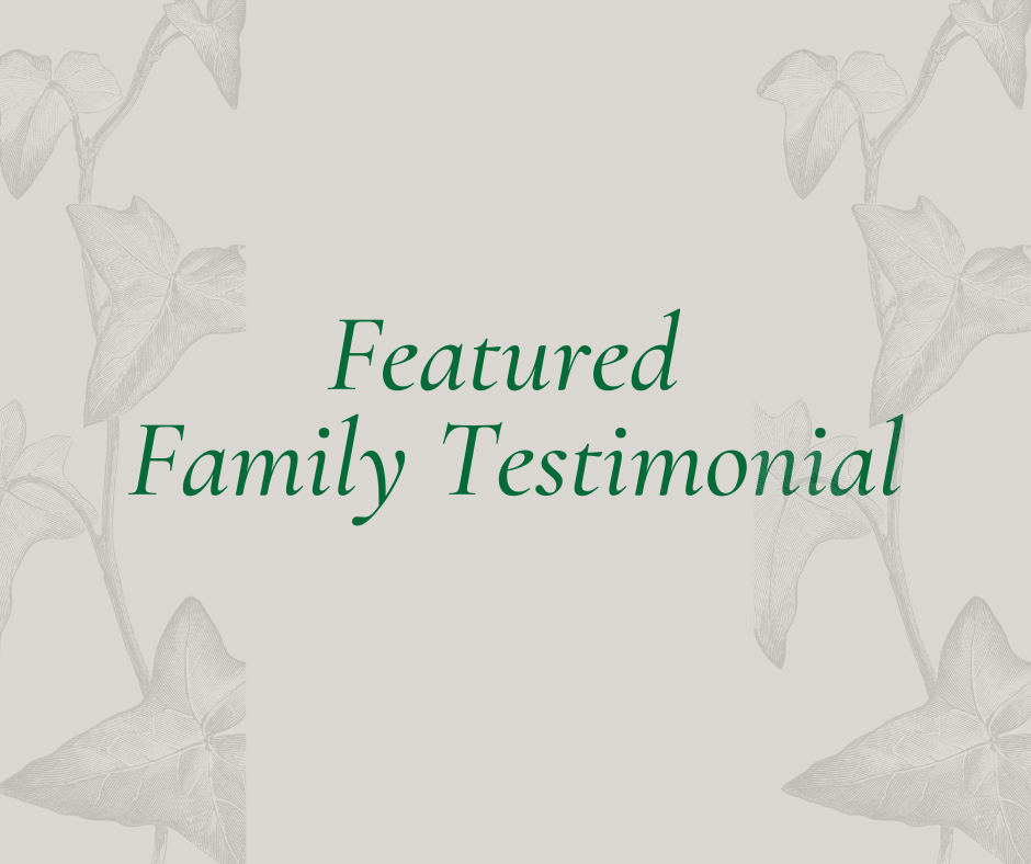 Family Testimonial for Ivybrook Academy Greensboro